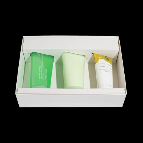 Pick Me Up Shower Gel, Lotion, Hand Cream Gift Set 3pc-Linden Leaves-Matakana Pharmacy